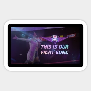 Christina May - This Is Our Fight Song Sticker